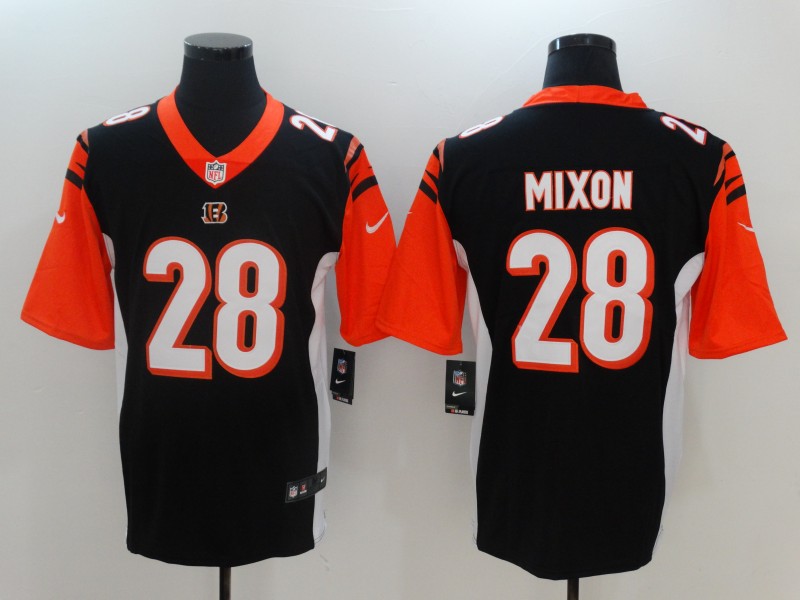 Men Cincinnati Bengals #28 Mixon Black Nike Vapor Untouchable Limited NFL Jerseys->montreal canadiens->NHL Jersey